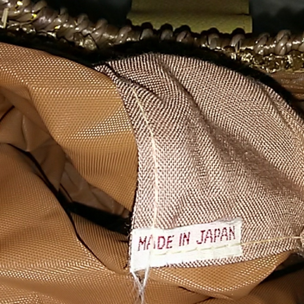 JAPANESE VINTAGE SATCHEL bag 1930s. - Picture 3 of 5